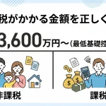 親の遺産を相続する際、相続税がかかる金額の基準はありますか？