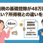 相続税の基礎控除が48万円と勘違いしやすい理由はありますか？