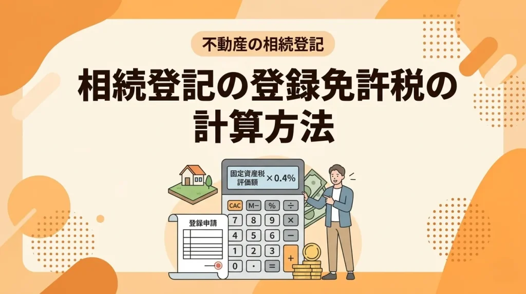 不動産の名義変更で必要な「相続登記の登録免許税」の計算方法と免税措置について解説。