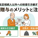 法定相続人以外の相続で死因贈与を選ぶメリットはありますか？