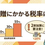 遺贈にかかる税率は何％？税金が割高になるケースはありますか？