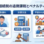 相続税の追徴課税はいくら？計算方法とペナルティはありますか？