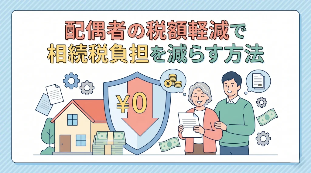 配偶者の税額軽減について、制度の内容や要件、相続税が無税になるケースをわかりやすく解説します。